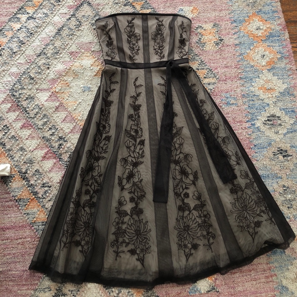 Strapless BCBG Cocktail Dress