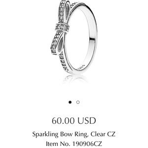 Pandora Bow Ring