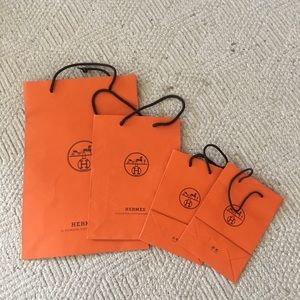 Hermes shopping bags