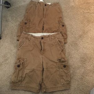 Abercrombie shorts khaki cargo