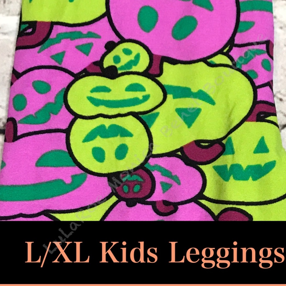 L/XL kids Halloween leggings