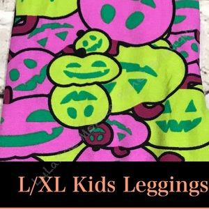L/XL kids Halloween leggings