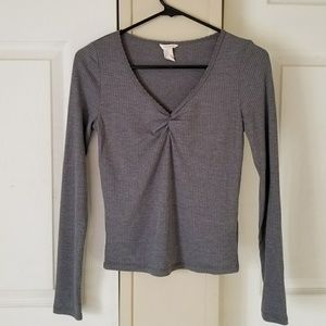 Forever 21 Ribbed Knit Top