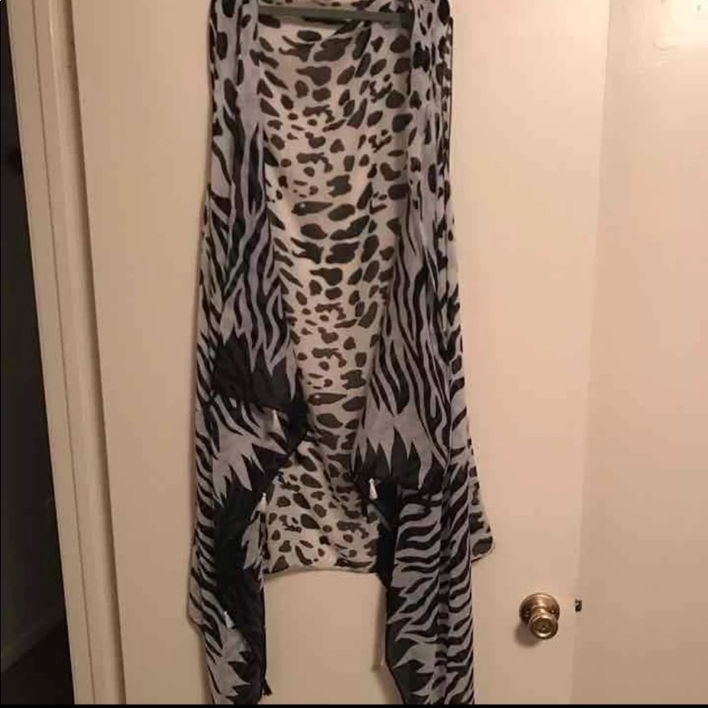 Women's sheer vest