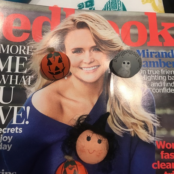 Vintage Halloween Earrings & Button Cover Bundle - Picture 2 of 5