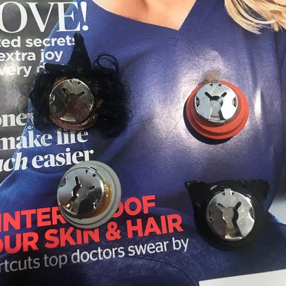 Vintage Halloween Earrings & Button Cover Bundle - Picture 4 of 5