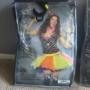 Sexy clown costume