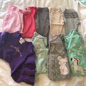 Baby girl size 6-9 month clothes