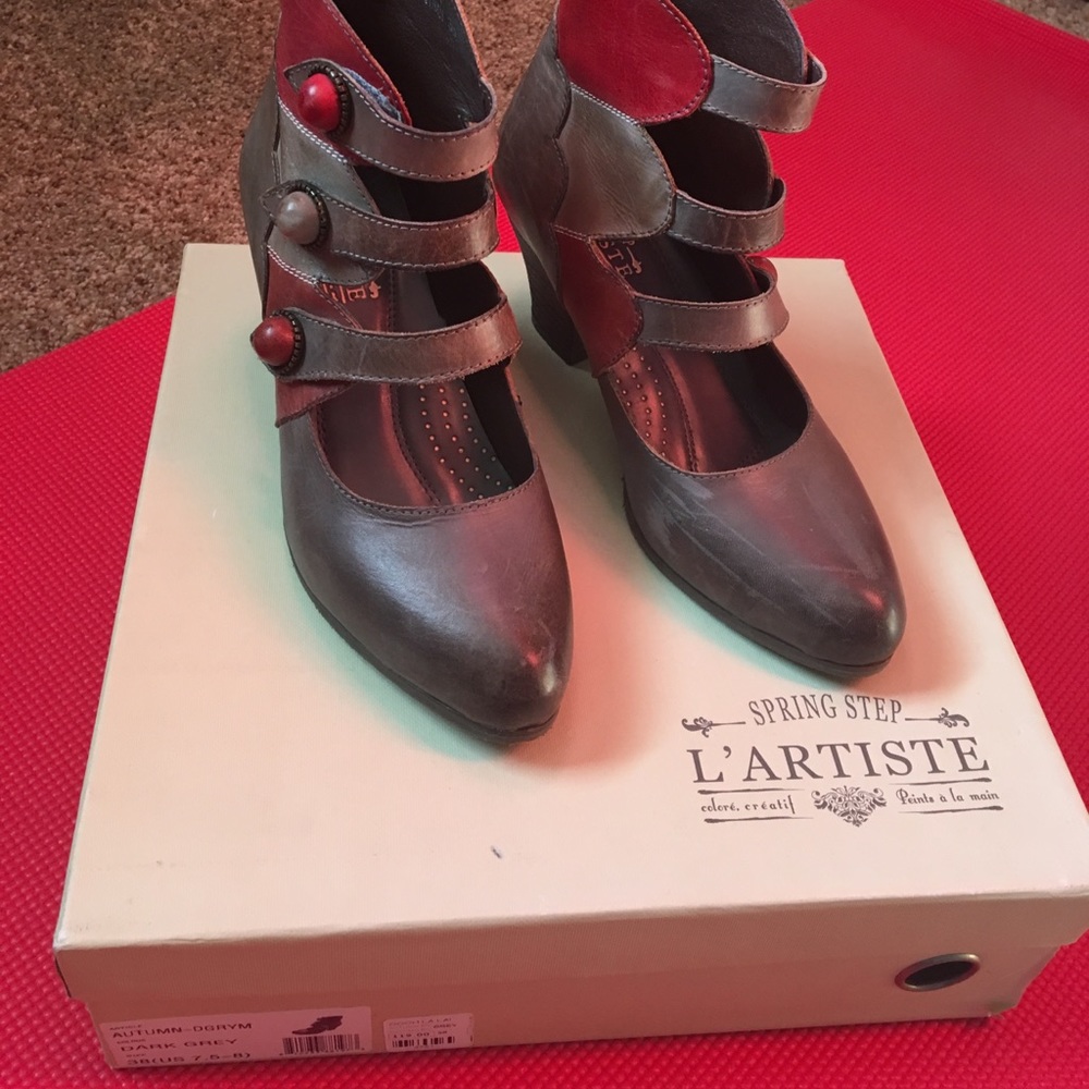 Rare boot/heels worn once