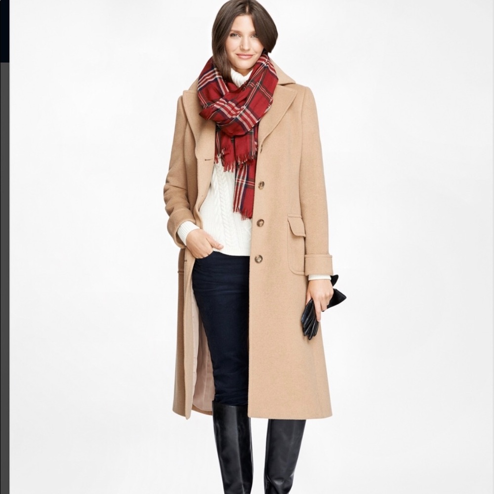 Womans Lorna Piana Camelhair Polo Coat