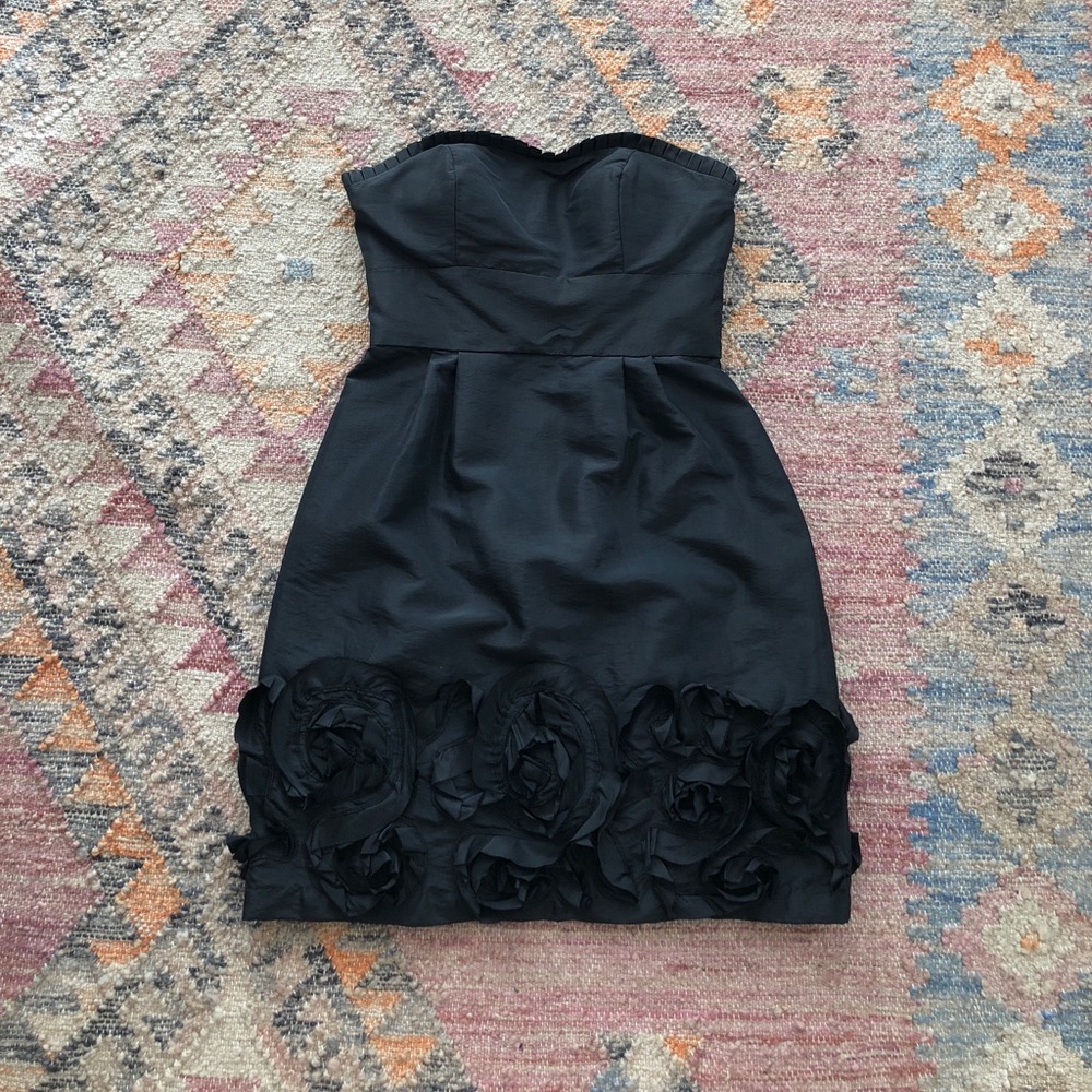 Black Strapless Max & Cleo Cocktail Dress
