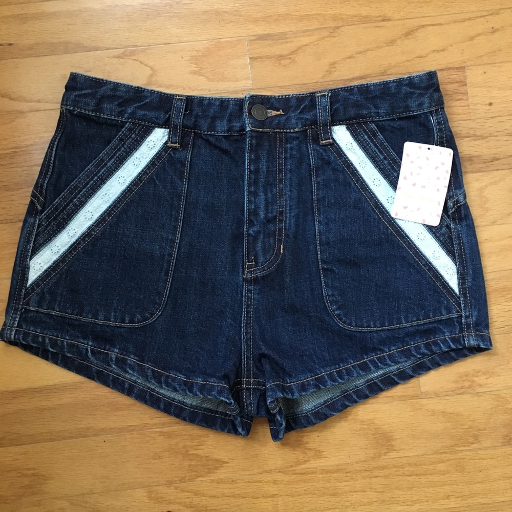 Denim shorts by Free People size 28