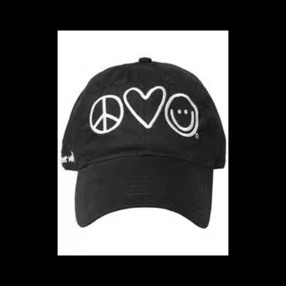 Peace Love World Baseball Cap Peace Love World Baseball Cap