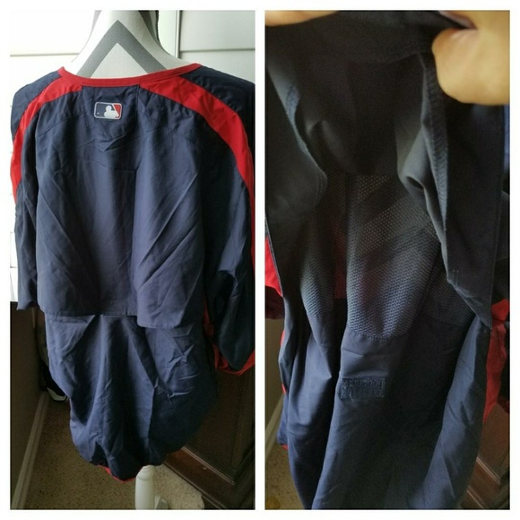 Atlanta Braves Men's Windbreaker Large - Picture 3 of 4