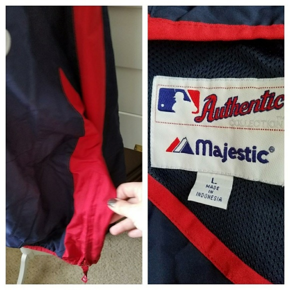 Atlanta Braves Men's Windbreaker Large - Picture 4 of 4