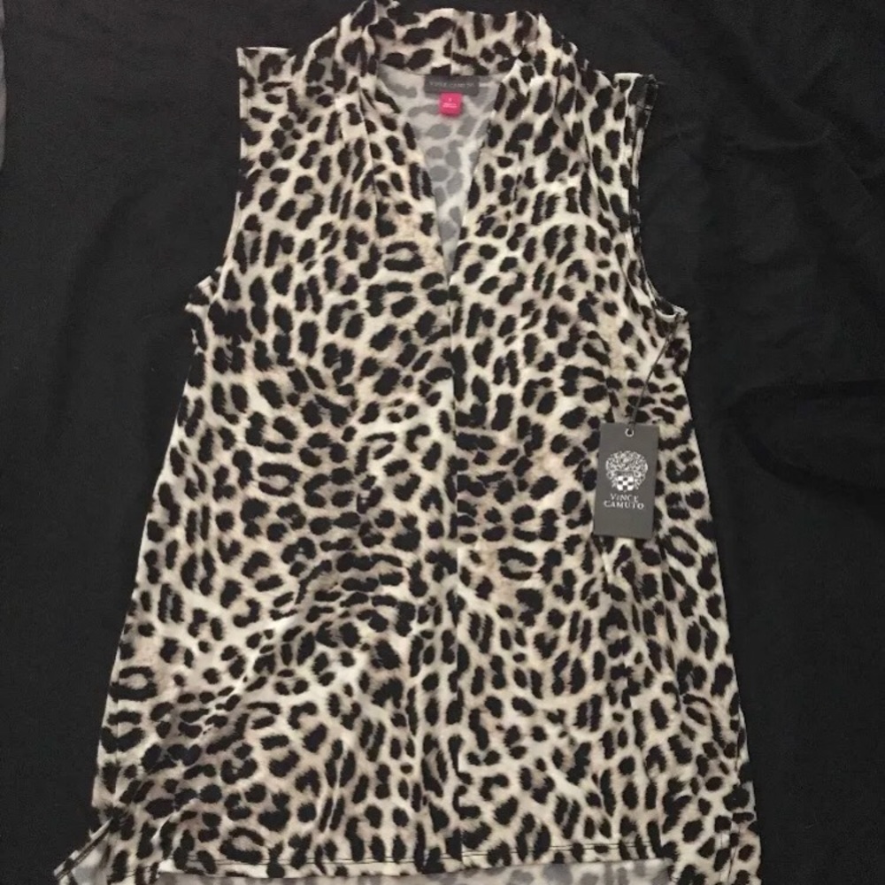 Vince Camuto Animal Print Tank •NWT•