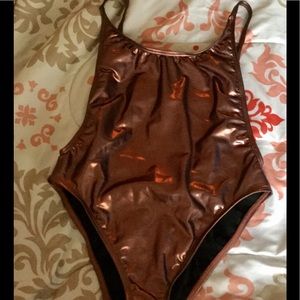 Copper body suit/swim suit