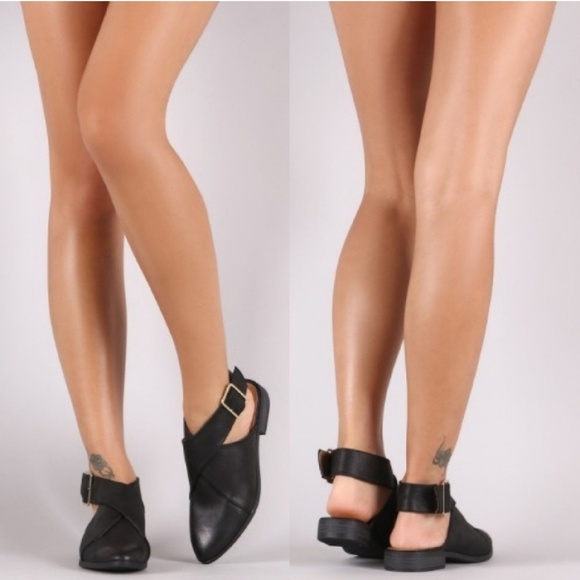 CLEARANCE! TW33569 Black Tuxedo Shoe - Picture 2 of 2