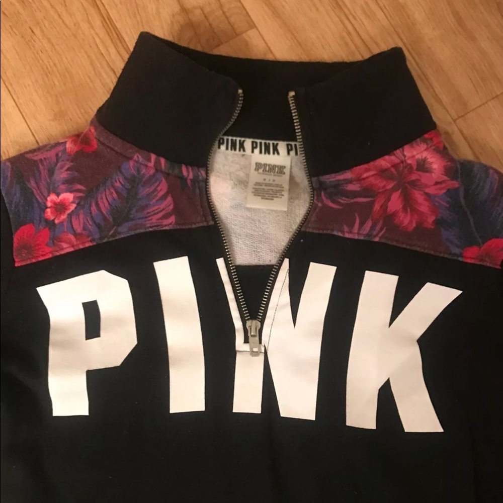 Pink quarter zip jacket