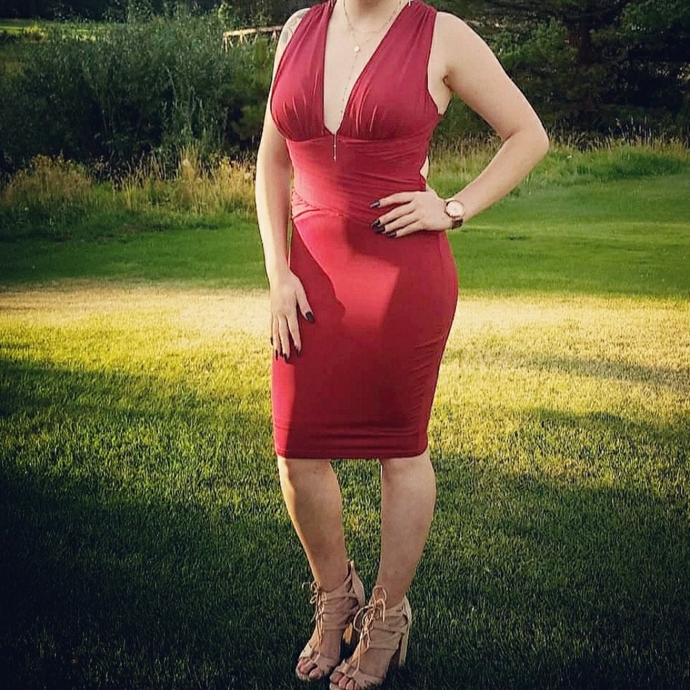 Satin dress