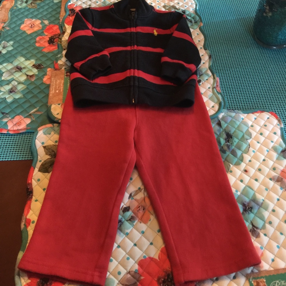 Polo pant suit outfit