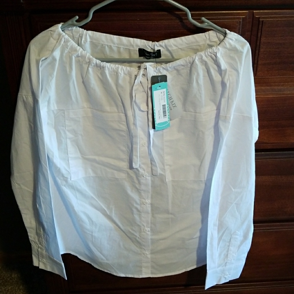 Off the shoulder blouse