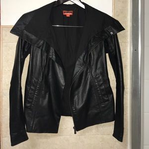 Kirna Zabete Leather Moto Jacket XS