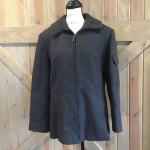 mario de pinto wool coat