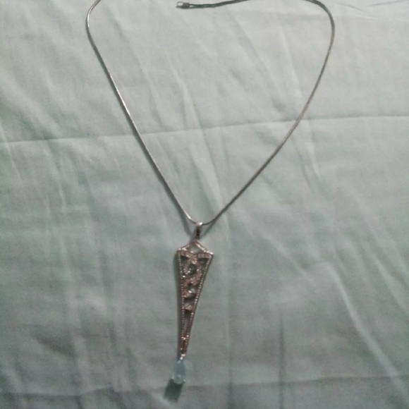 Shimmer Crystal Necklace - Picture 2 of 3