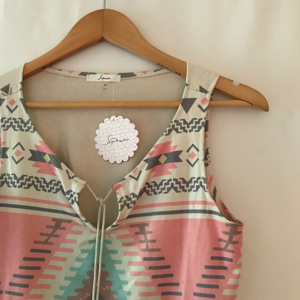 Suede tank NWT