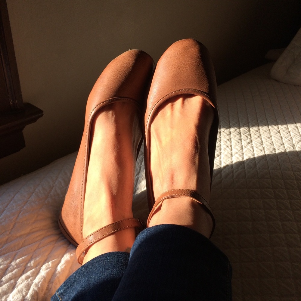 Brown Ballet Flats