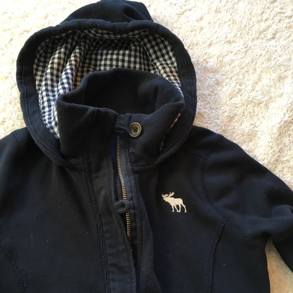 Abercrombie Kids Navy Jacket with Toggle Buttons
