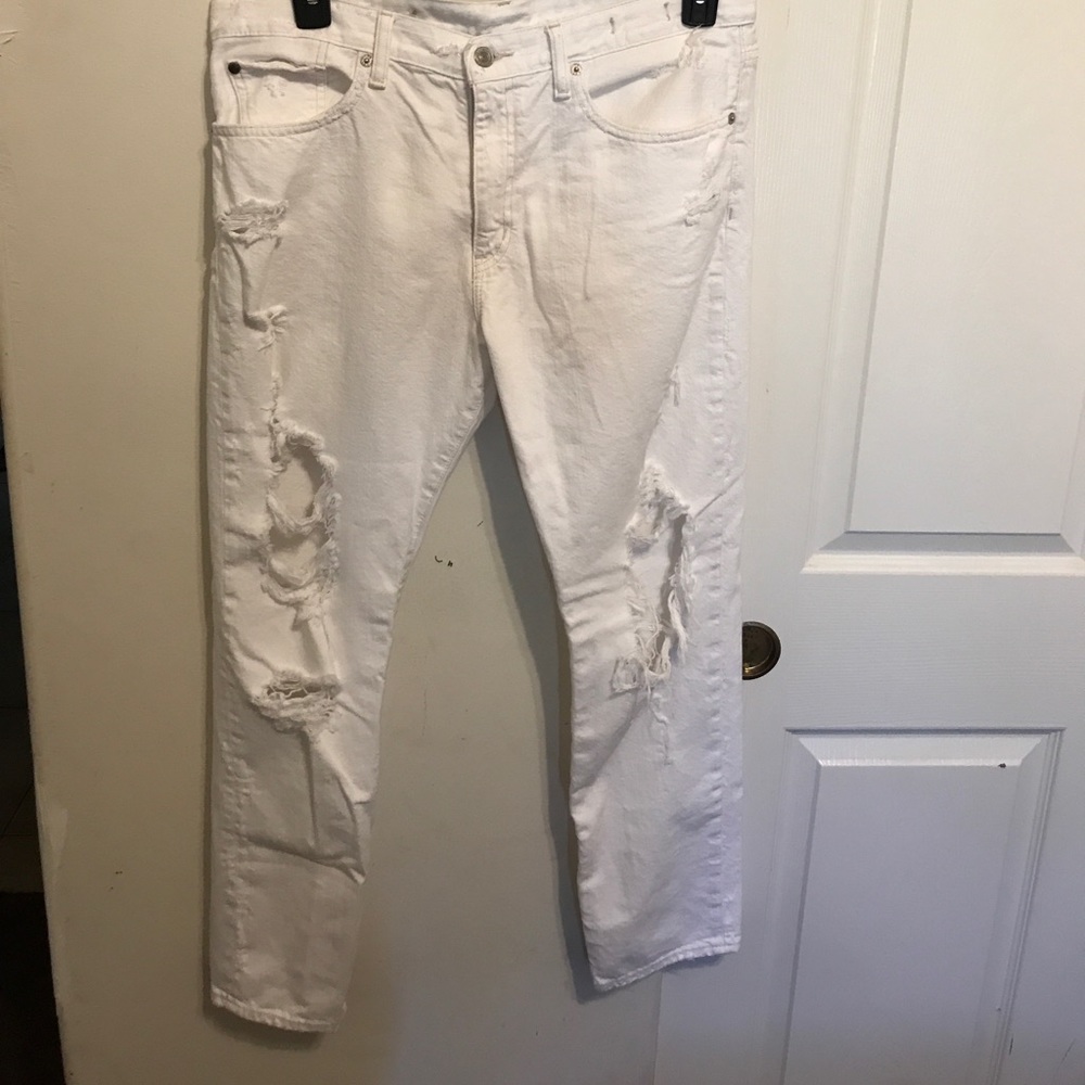 Ralph Lauren distressed bf fit