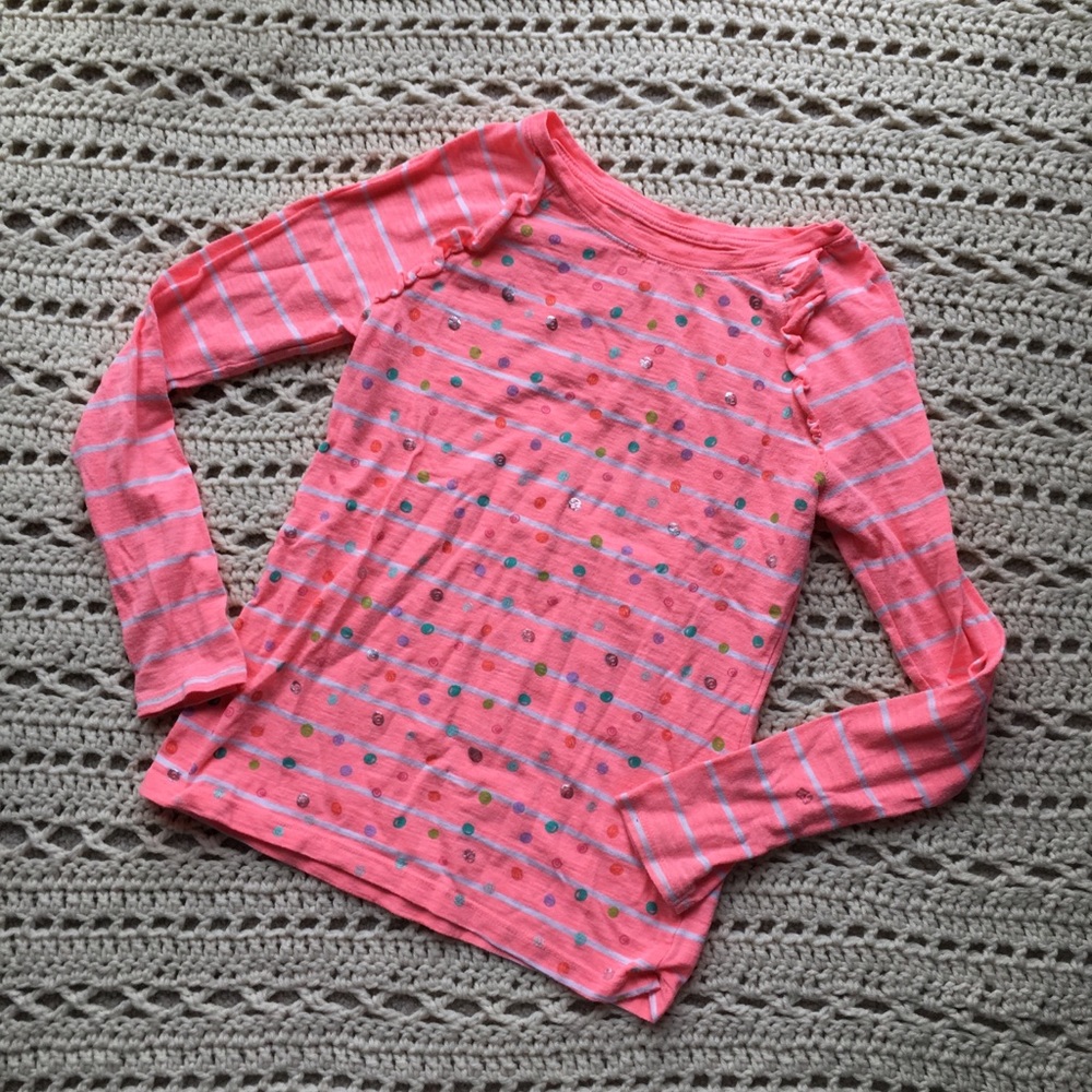 ❌SOLD❌ 🎀 Cat & Jack Peach Long Tee 🎀