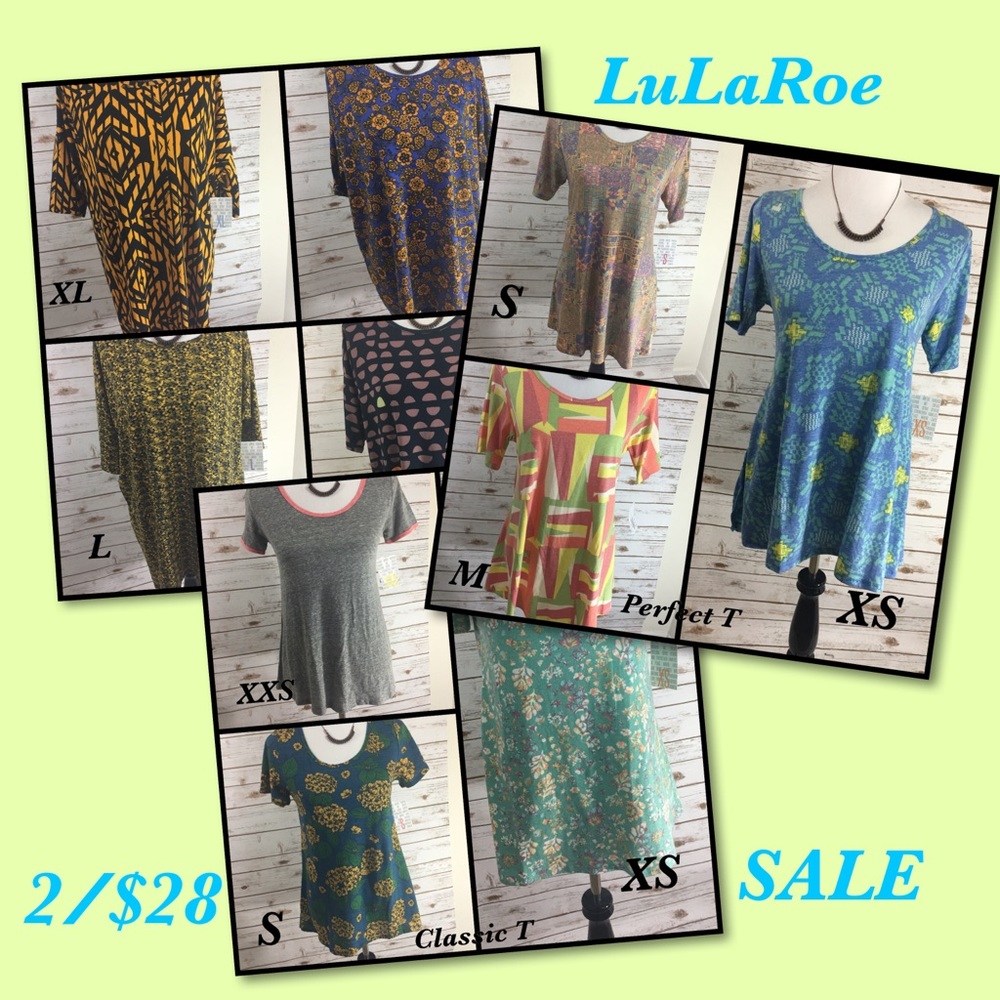 LuLaRoe Tops (2 for $28) SOLD OUT