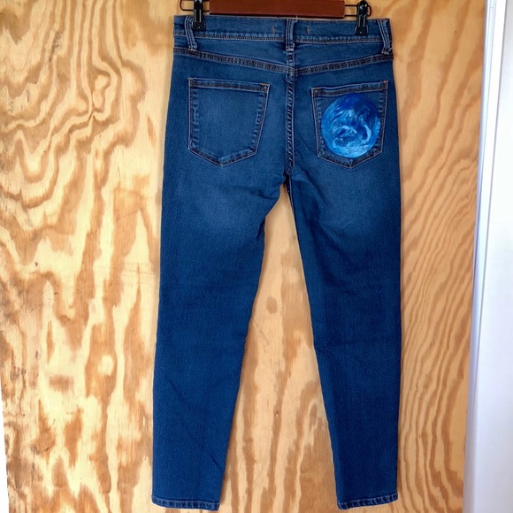 Upcycled, Hand Painted! 🌎 - Picture 2 of 4