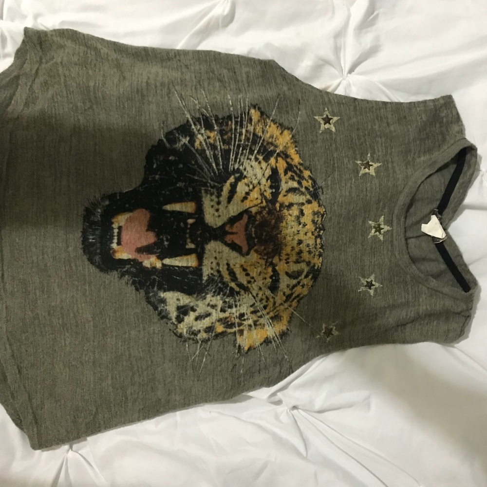 Size small tank with tiger