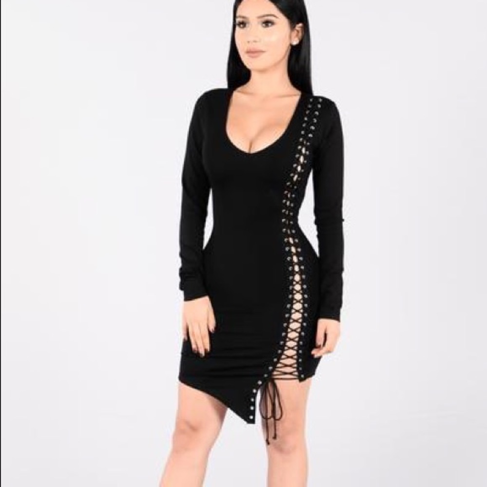 Fashion nova step aside dress