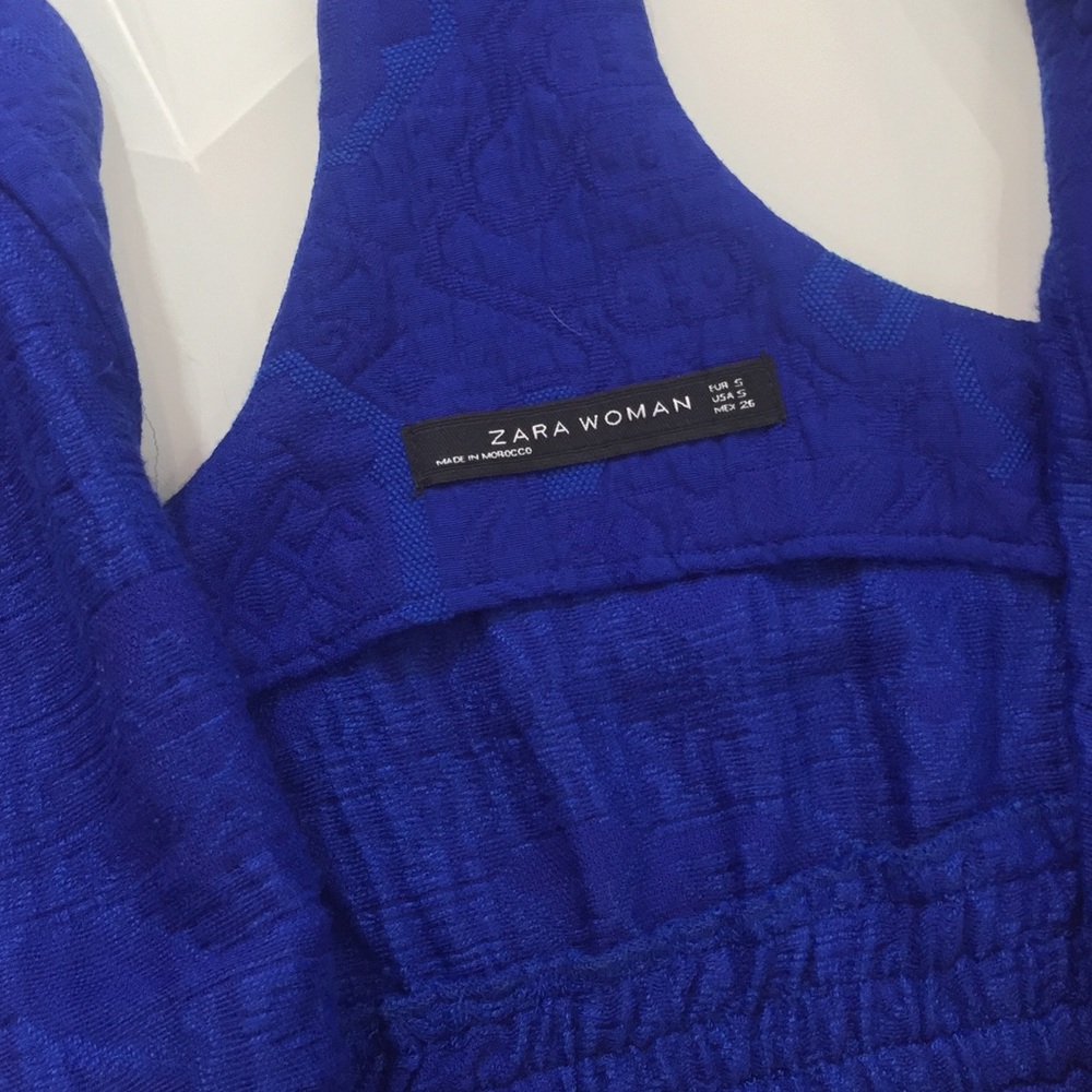 🦋Zara Textured Racer Back dress - Picture 5 of 5
