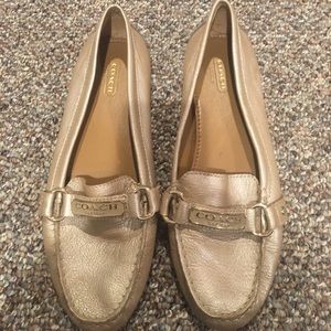 Coach driving moccasins