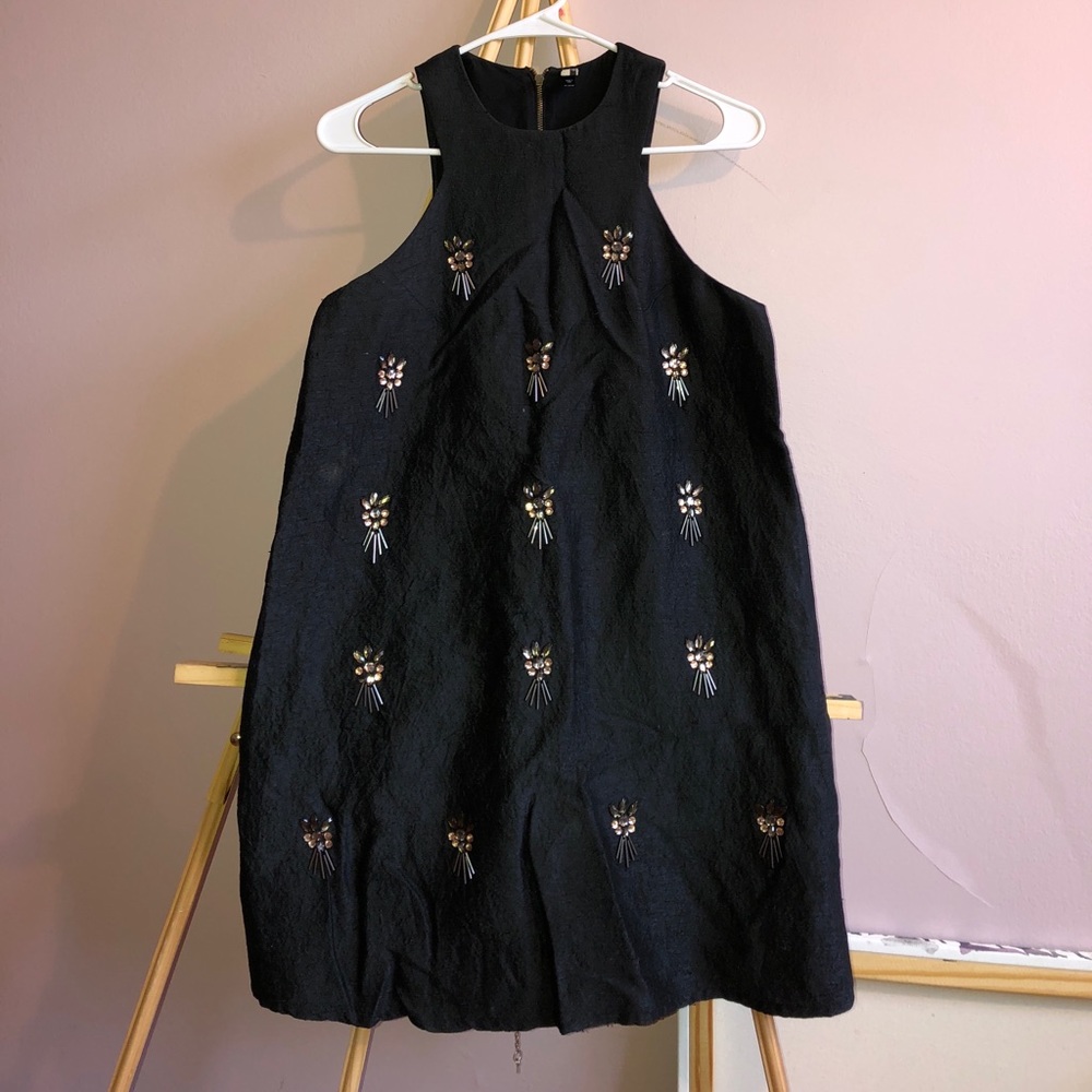 Topshop embellished dress