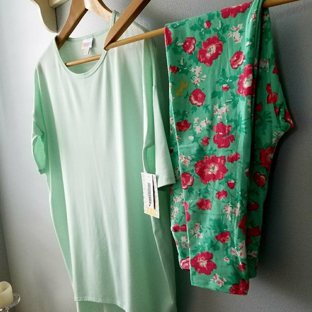 NWT LLR Irma & OS leggings