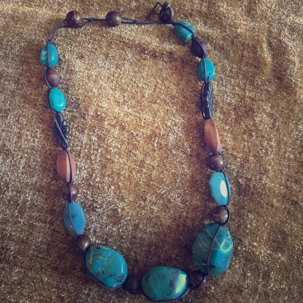 Turquoise vintage necklace