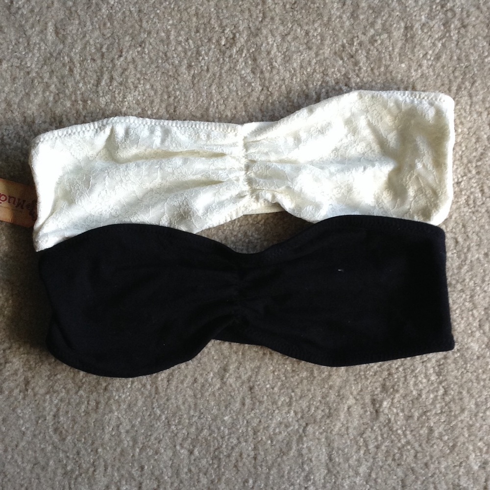 NWT two piece bandeaus