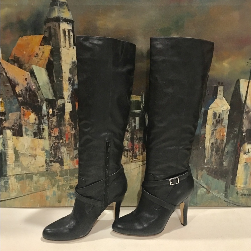 I.N.C. High Heel Black Boots