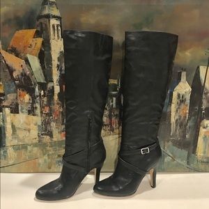 I.N.C. High Heel Black Boots