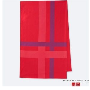 WOMEN PTT PAREO RED ONESIZE