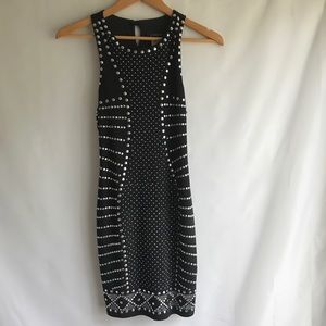 Black bodycon dress size 5/6.