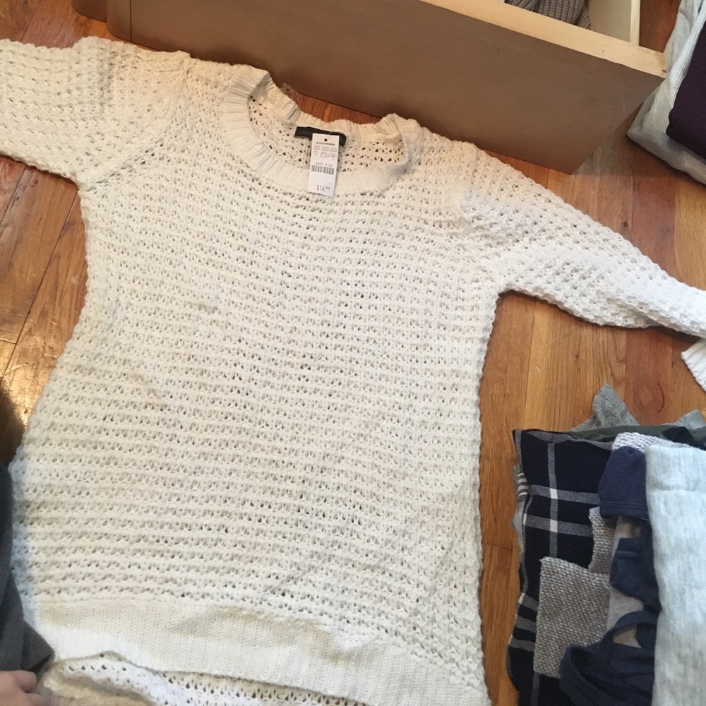 Women’s cream sweater