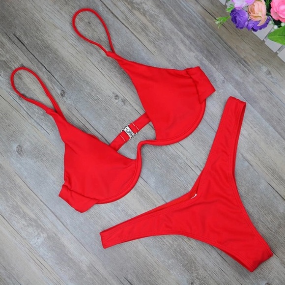 Other - ALL OFFERS CONSIDERED Red bikini